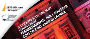 Festeggiamento dei Colleghi con 50 e 40 anni di laurea