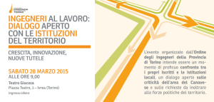 Ingegneri al lavoro: dialogo aperto con le Istituzioni del territorio
