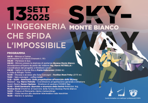 Sold out per l’evento “Skyway Monte Bianco: l’ingegneria che sfida l’impossibile”
