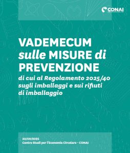 Imballaggi e rifiuti di imballaggio: da CONAI il “Vademecum sulle misure di prevenzione”