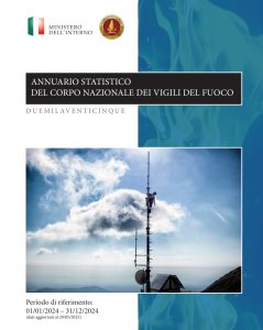 Pubblicato l'”Annuario statistico del Corpo Nazionale dei Vigili del Fuoco” 2025