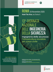 Al via la “Giornata Nazionale dell’Ingegneria della Sicurezza” 2025