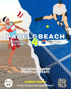 ASIT: al via la 4^ edizione di “Padel&Beach”