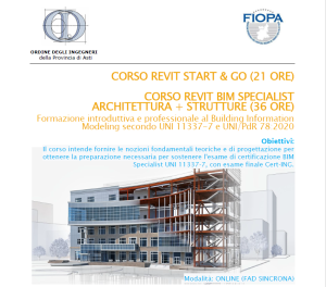Dall’Ordine di Asti un percorso introduttivo e professionale sul BIM 