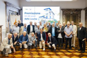 Premiati i colleghi con 60 e 50 anni di laurea, tra istituzione, convivialità e networking