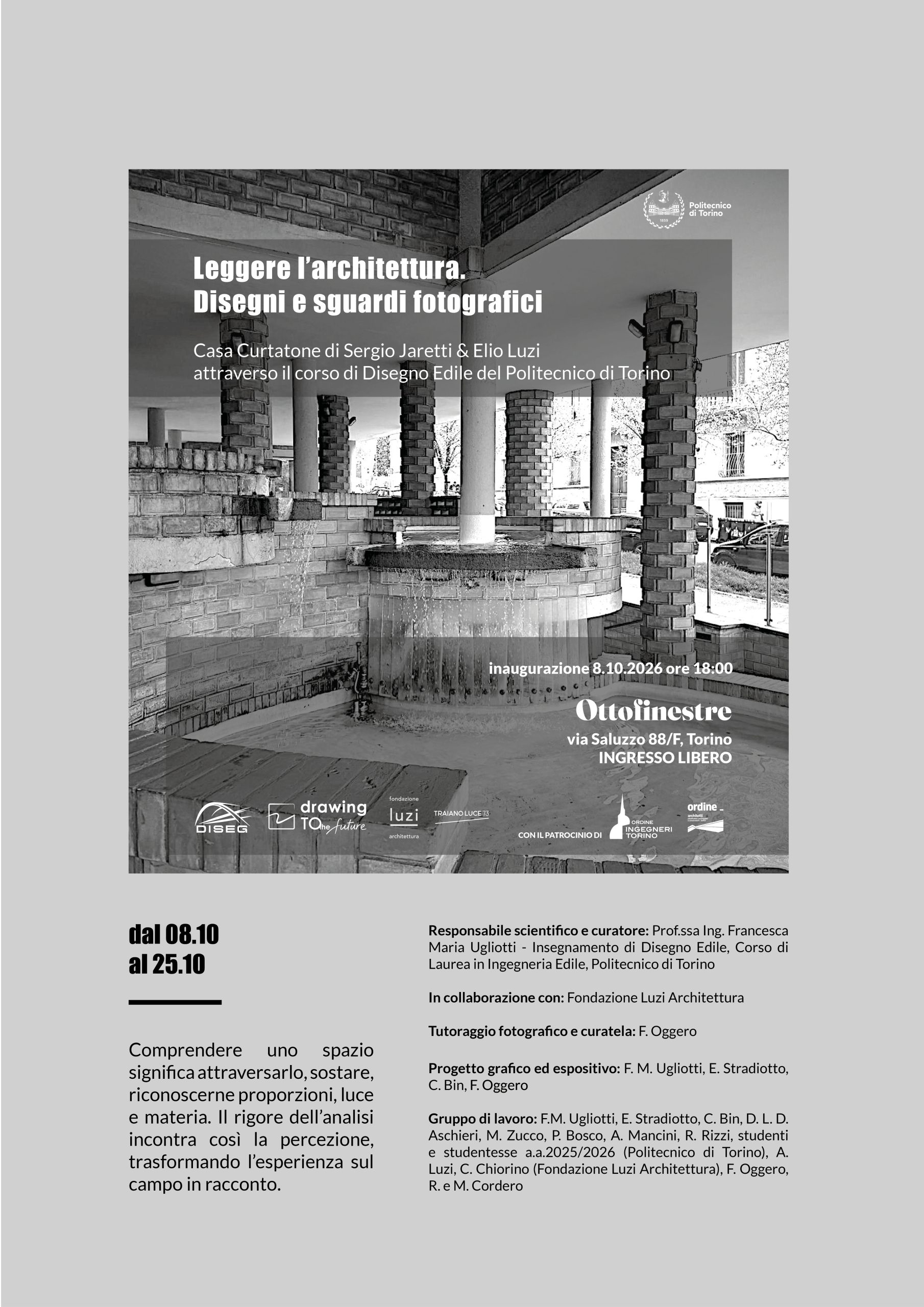 Casa Curtatone protagonista in una mostra a Torino
