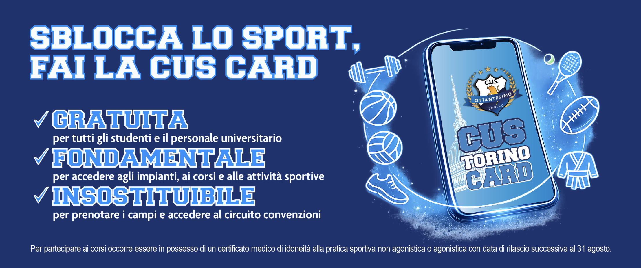 Rinnovata la convenzione tra Ordine, A.S.I.T. e CUS Torino 